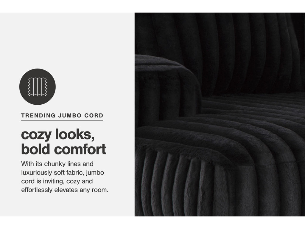 Midnight-Madness 3-Piece Sectional