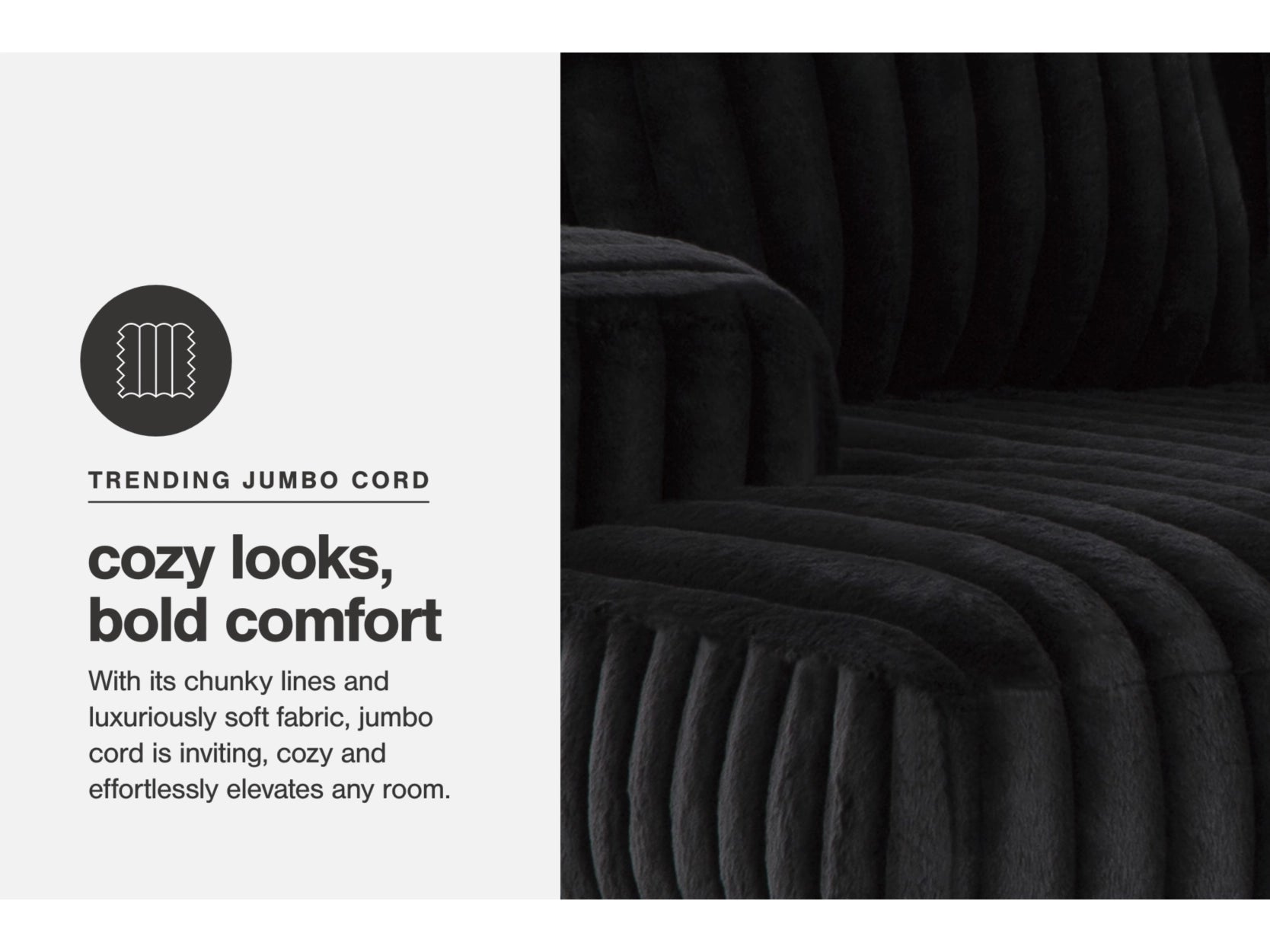 Midnight-Madness 3-Piece Sectional