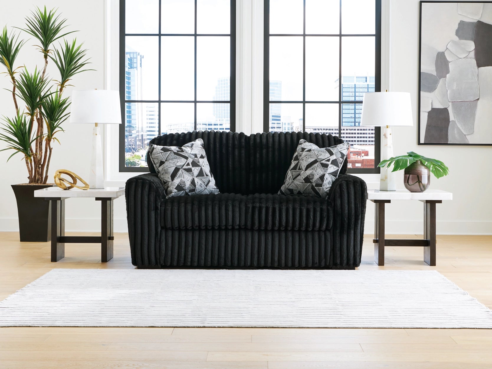 Midnight-Madness Loveseat
