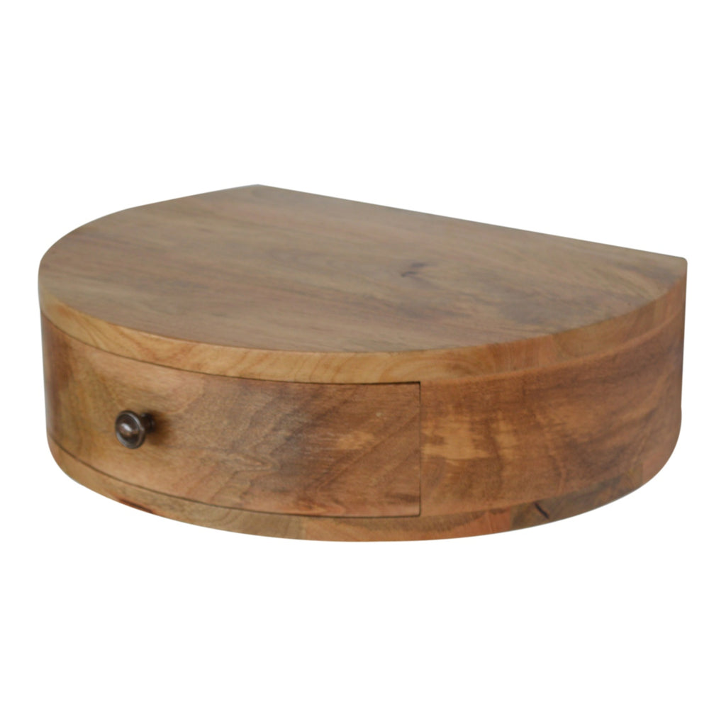 Wall Mounted Rounded nightstand
