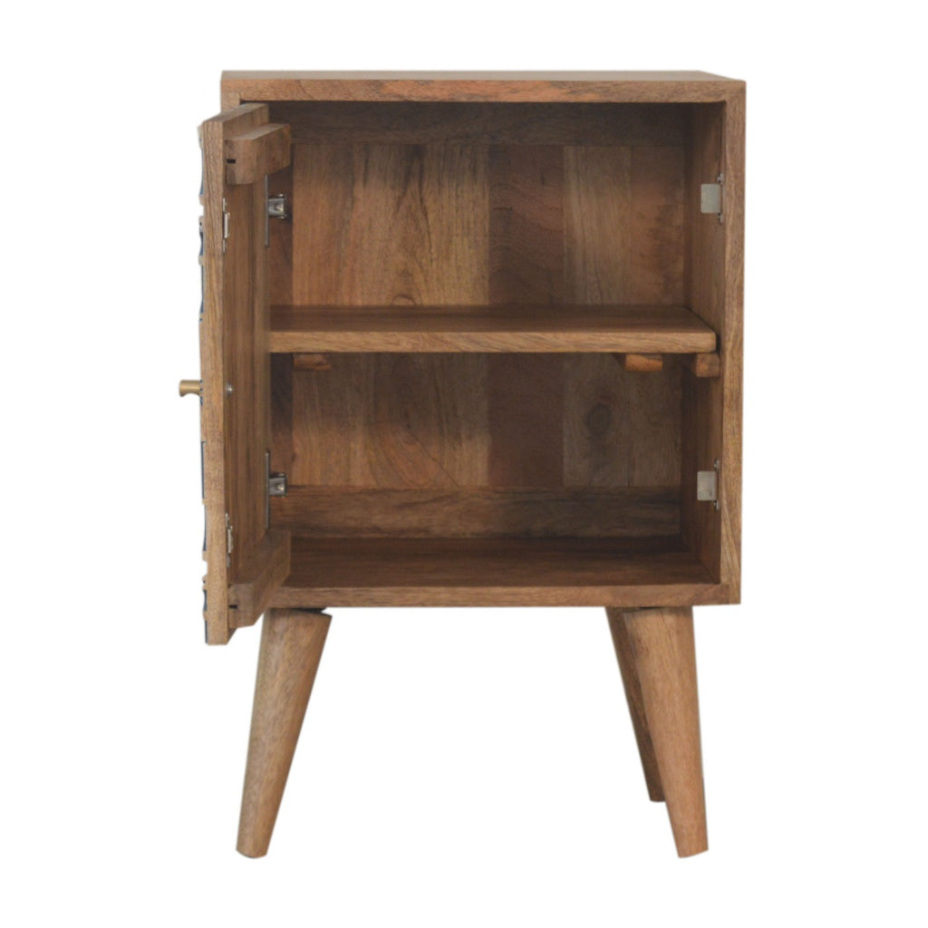 Acadia Black Nightstand