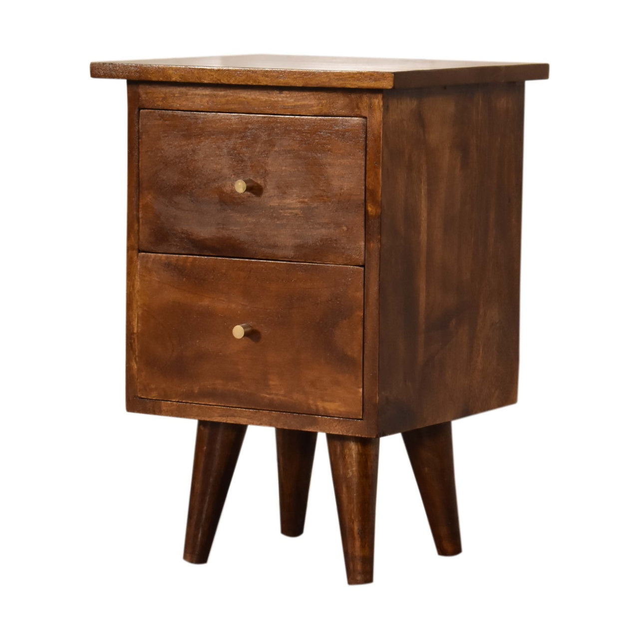 Chestnut Slimline Bedside