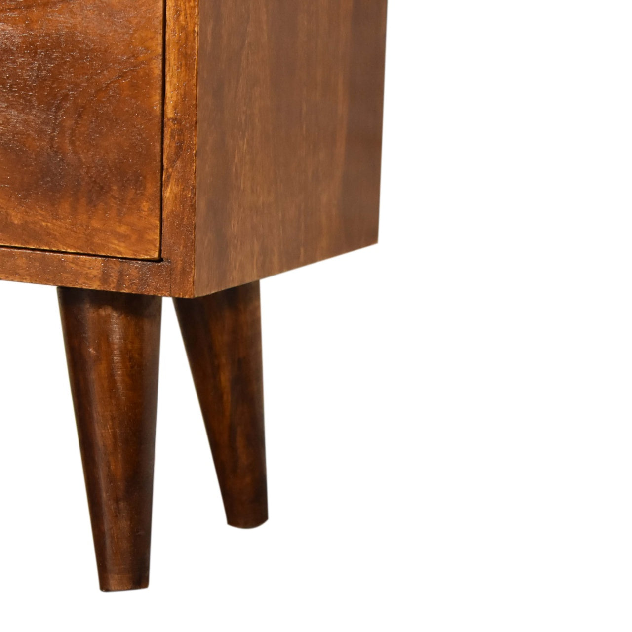 Chestnut Slimline Bedside