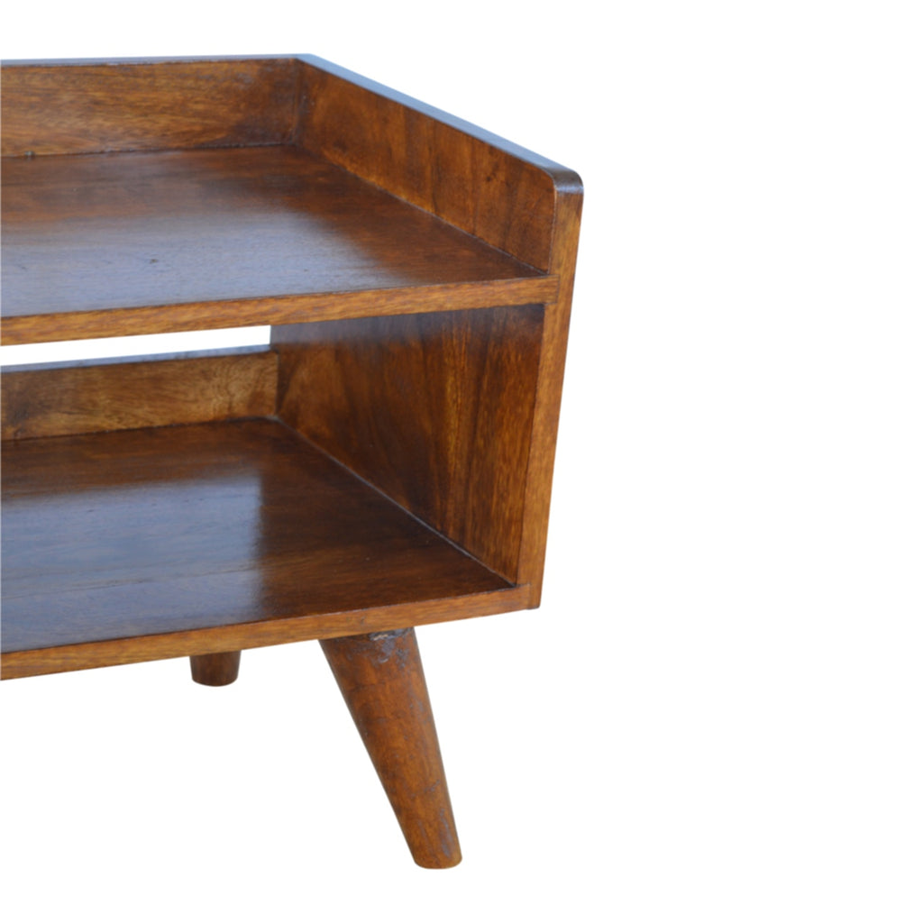 Chestnut Nordic Storage Bench