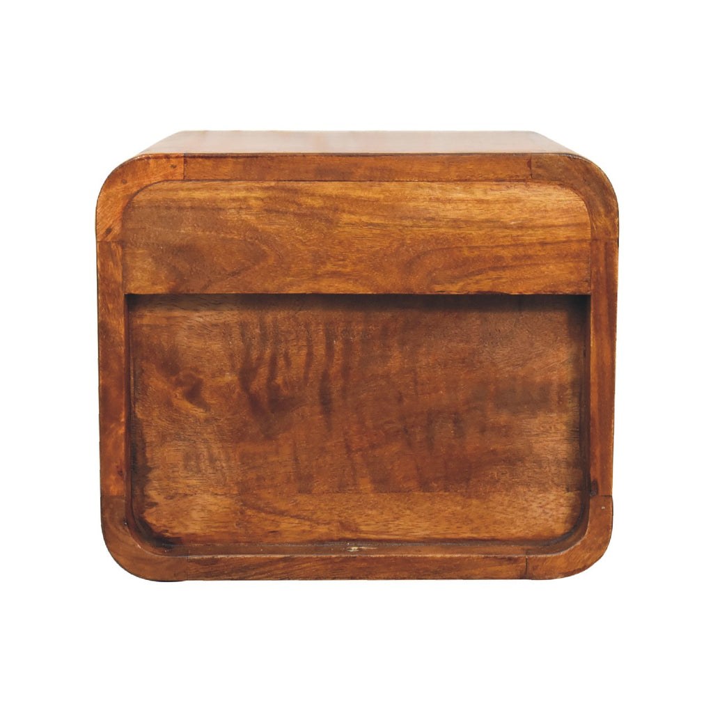 Floating Mini Chestnut nightstand