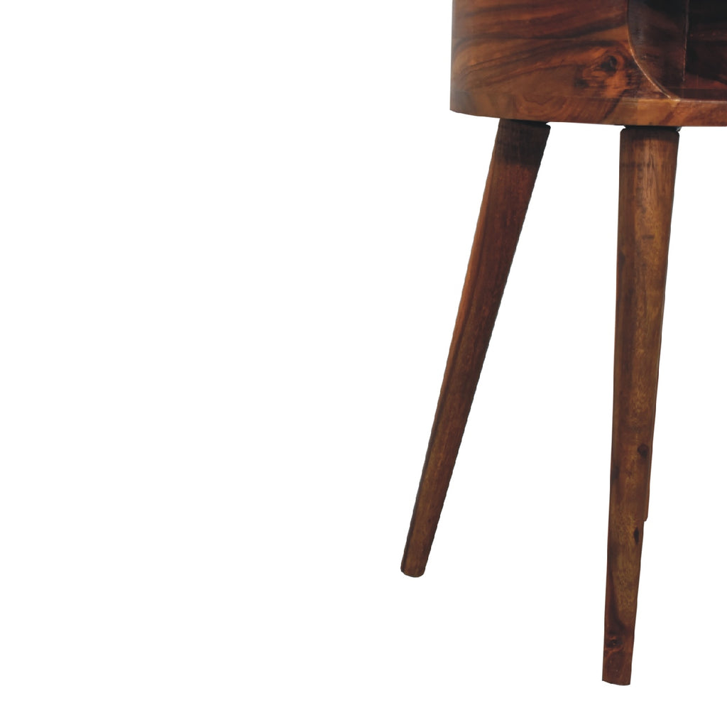 Alina Open Honey Nightstand