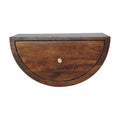 Chestnut Crescent Floating Nightstand
