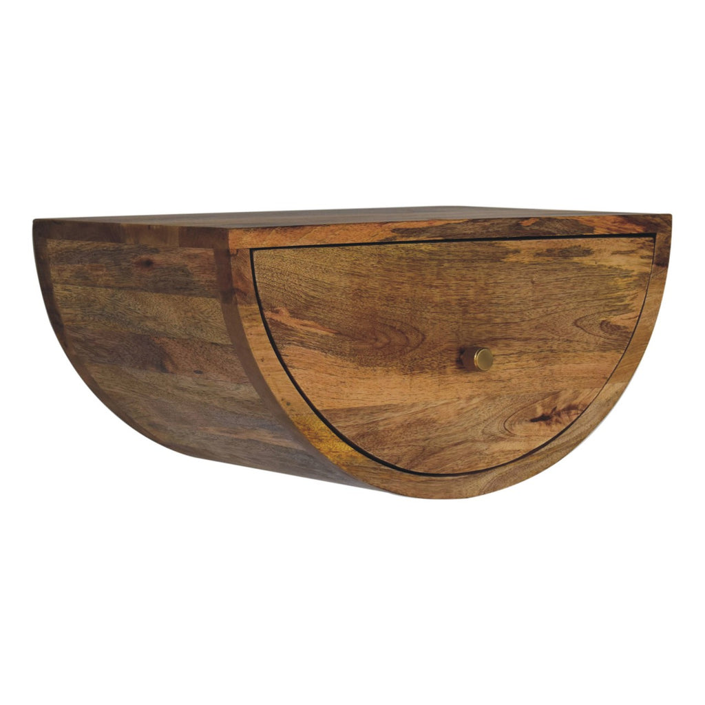 Crescent Floating Nightstand