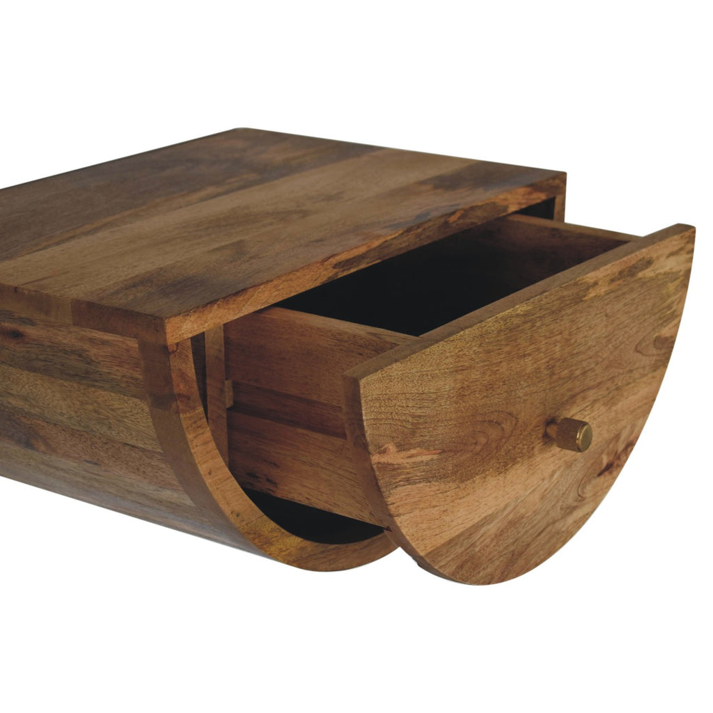 Crescent Floating Nightstand