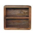 Soba Double Shelf Wall Mounted Bedside
