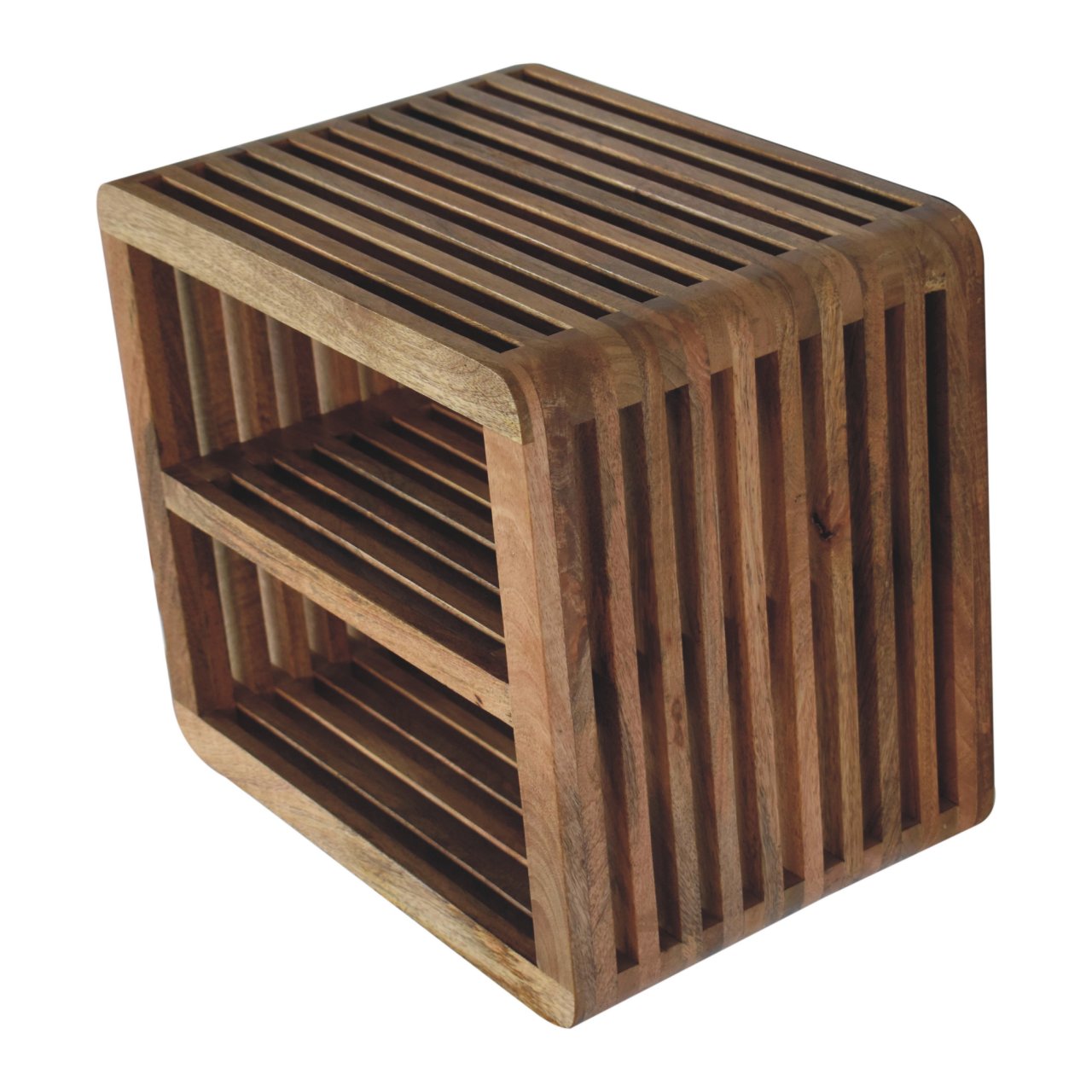 Soba Double Shelf Wall Mounted Bedside