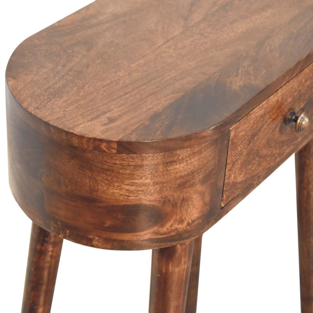 Mini Albion California Walnut Console