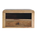 Chunky Oak-ish Floating Bedside