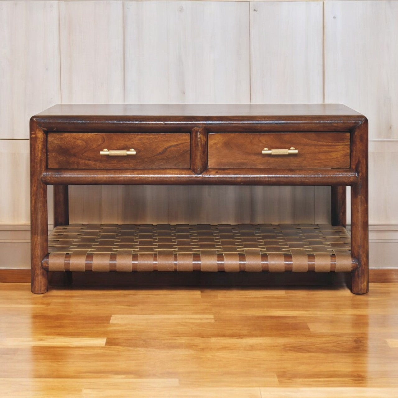 Regency Woven Coffee Table with 4 drawers