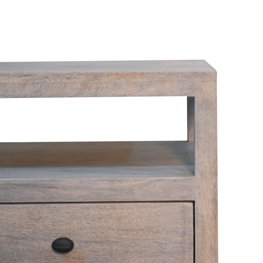 Acid Wash 2 Drawer Open Bedside
