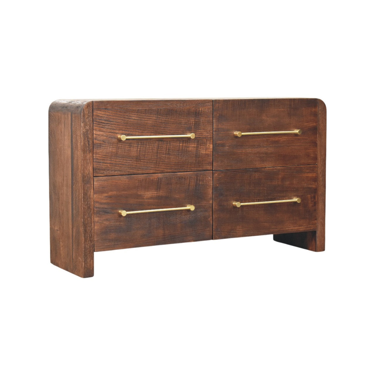 Aurelio Smoked Oak Chest of Drawers