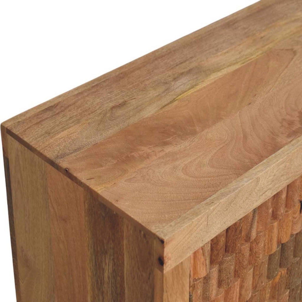 Cadiz Carved Block Cabinet