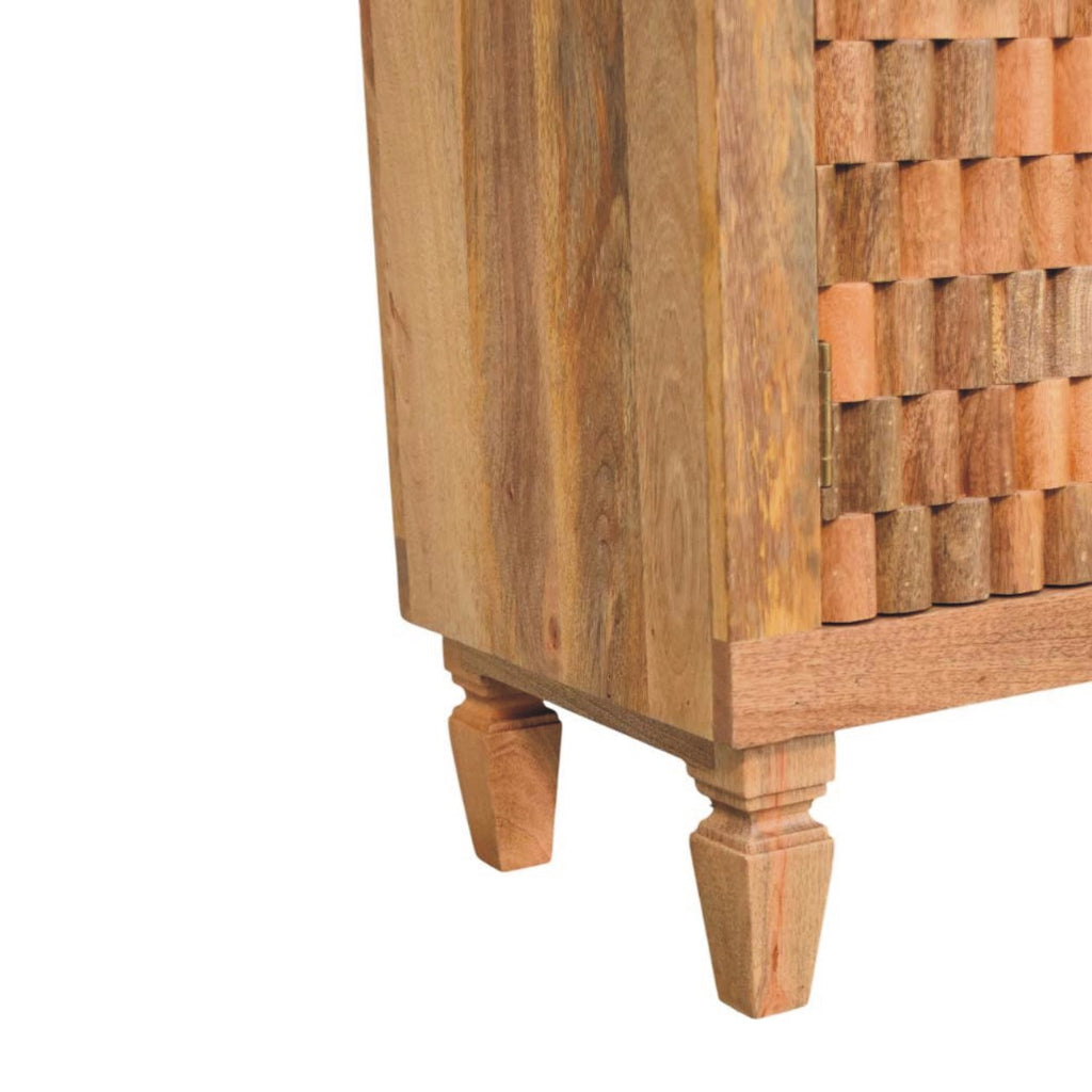 Cadiz Carved Block Cabinet