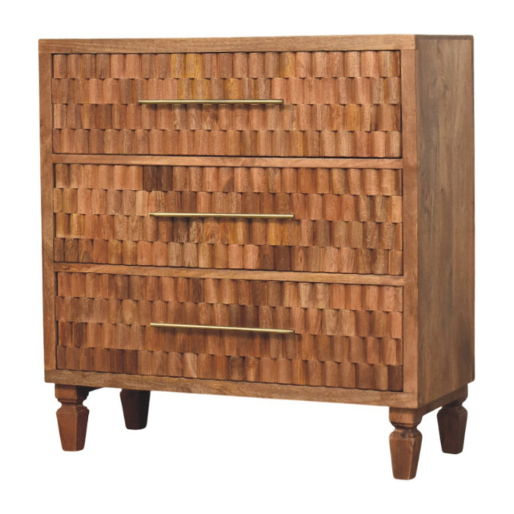 Cadiz Carved Storage Chest