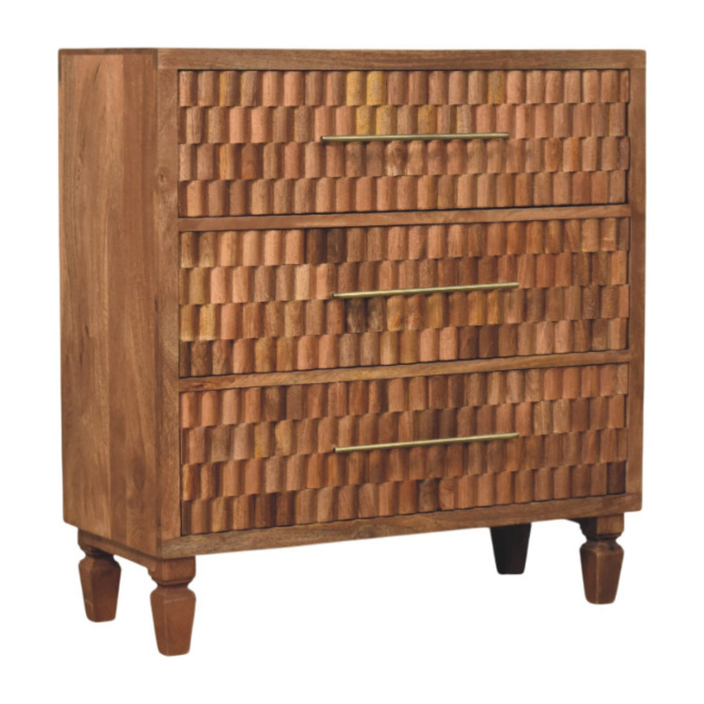 Cadiz Carved Storage Chest