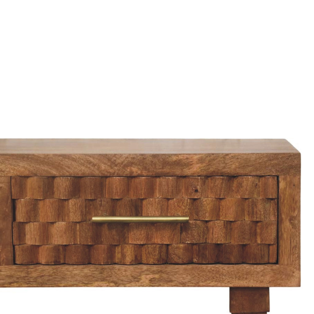 Cadiz Carved Twin-Drawer Console