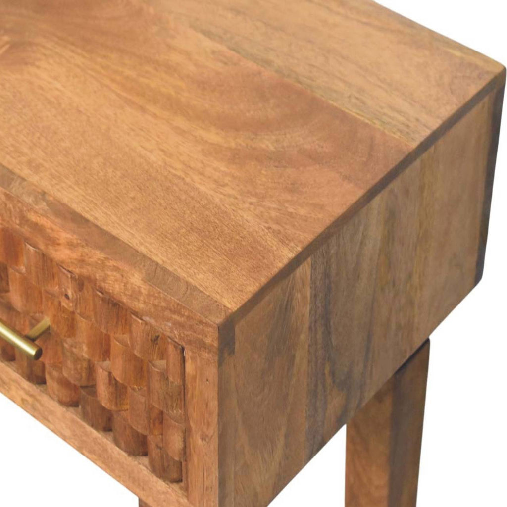 Cadiz Carved Twin-Drawer Console