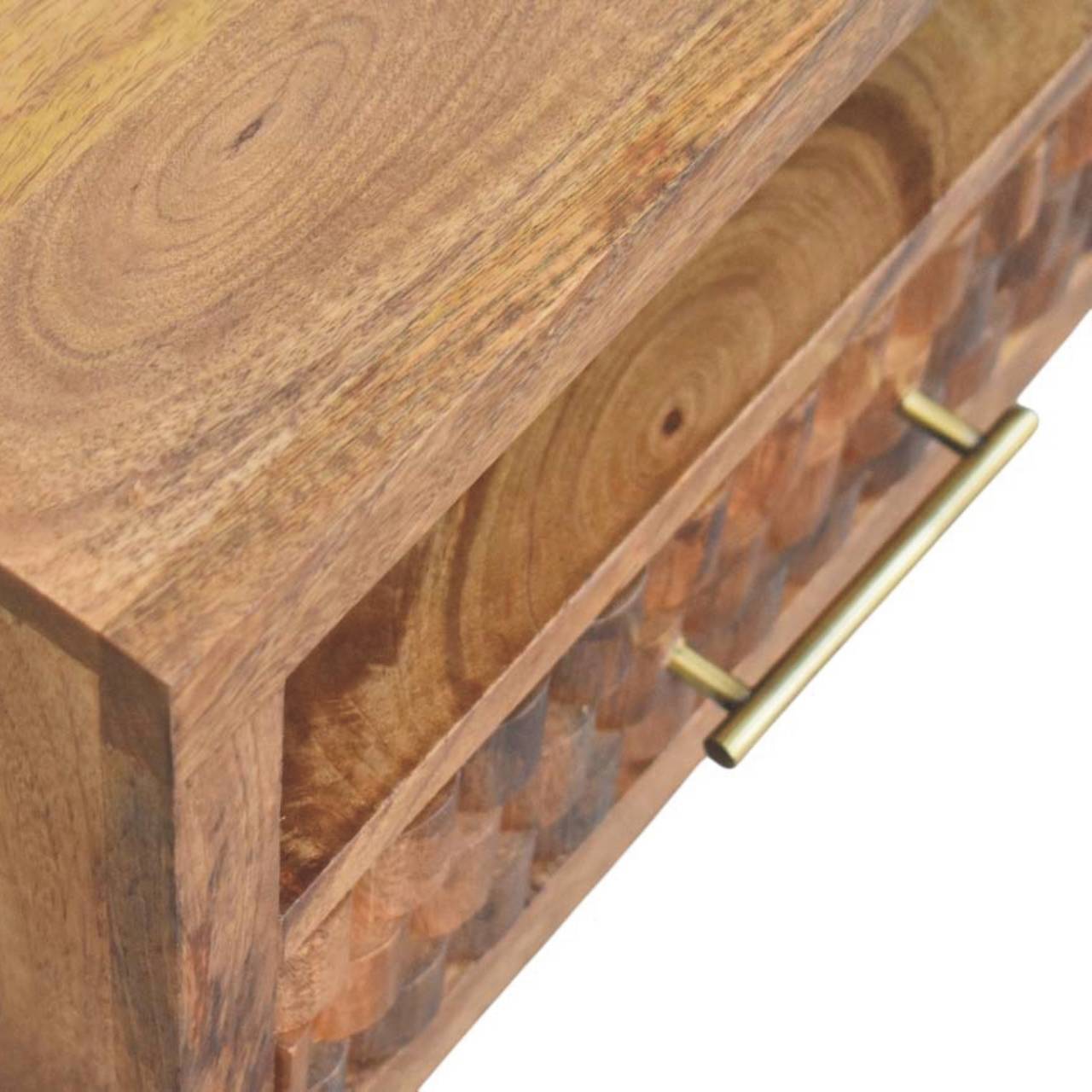 Cadiz Carved Slot-Drawer Bedside