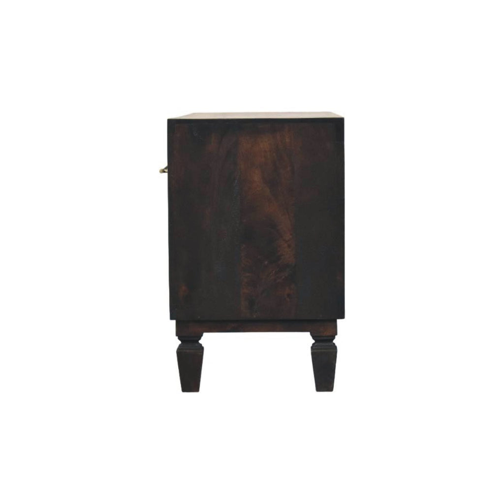Cadiz Carved Shoe Storage Bench