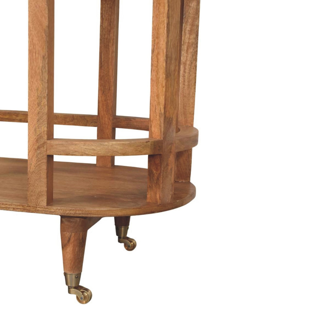 Saffron Rattan Butler Table