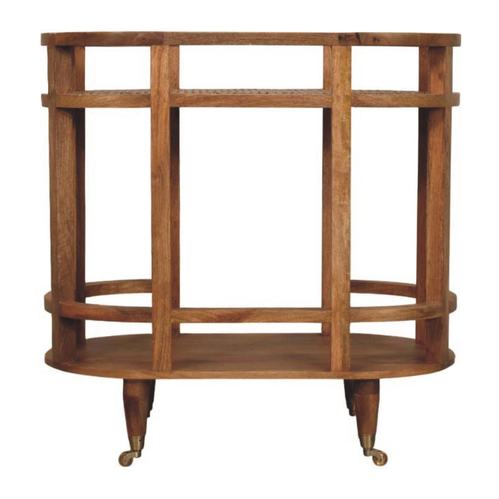 Saffron Rattan Butler Table