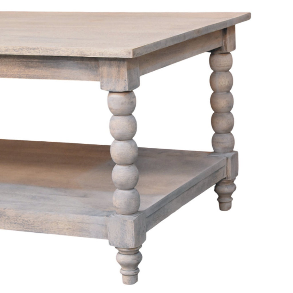 Spindle Washed Coffee Table