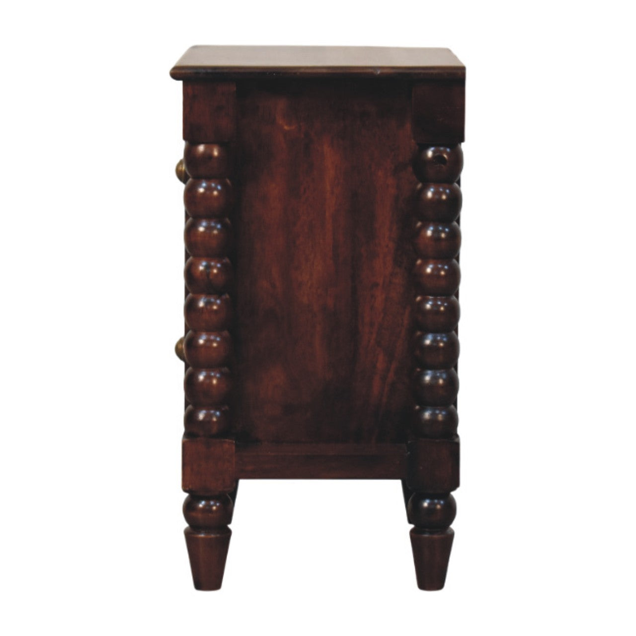 Spindle Winewood Nightstand