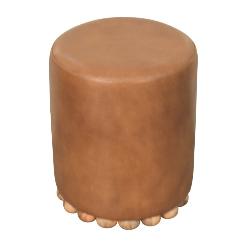 Bola Leather Stool