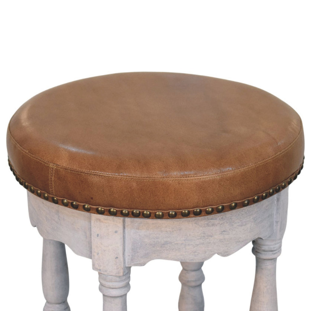 Rustic Charm Stool