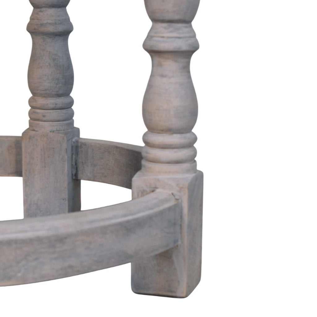 Rustic Charm Stool