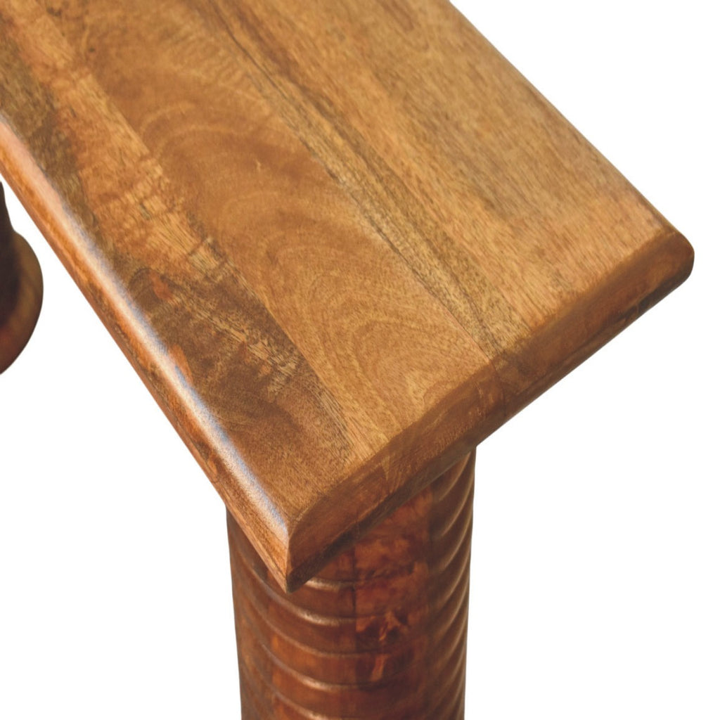 Sculpted Leg Console
