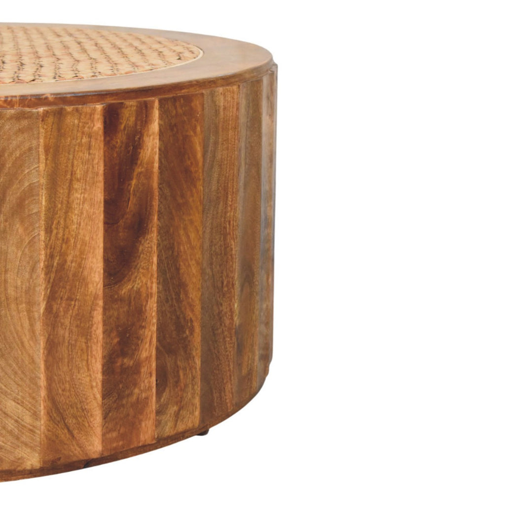 Saffron Rattan Coffee Table