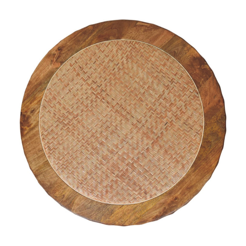 Saffron Rattan Coffee Table