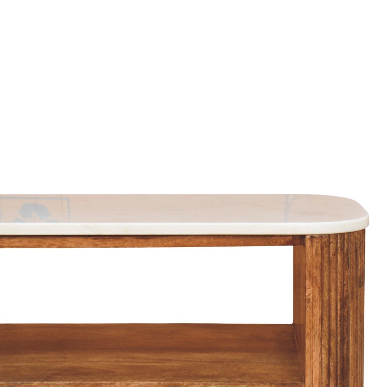 Beaumont Marble Shoe Bench