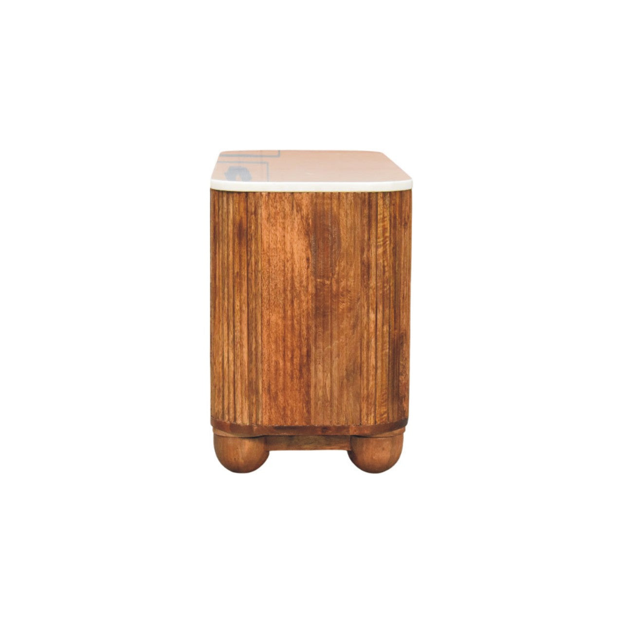 Beaumont Marble Shoe Bench