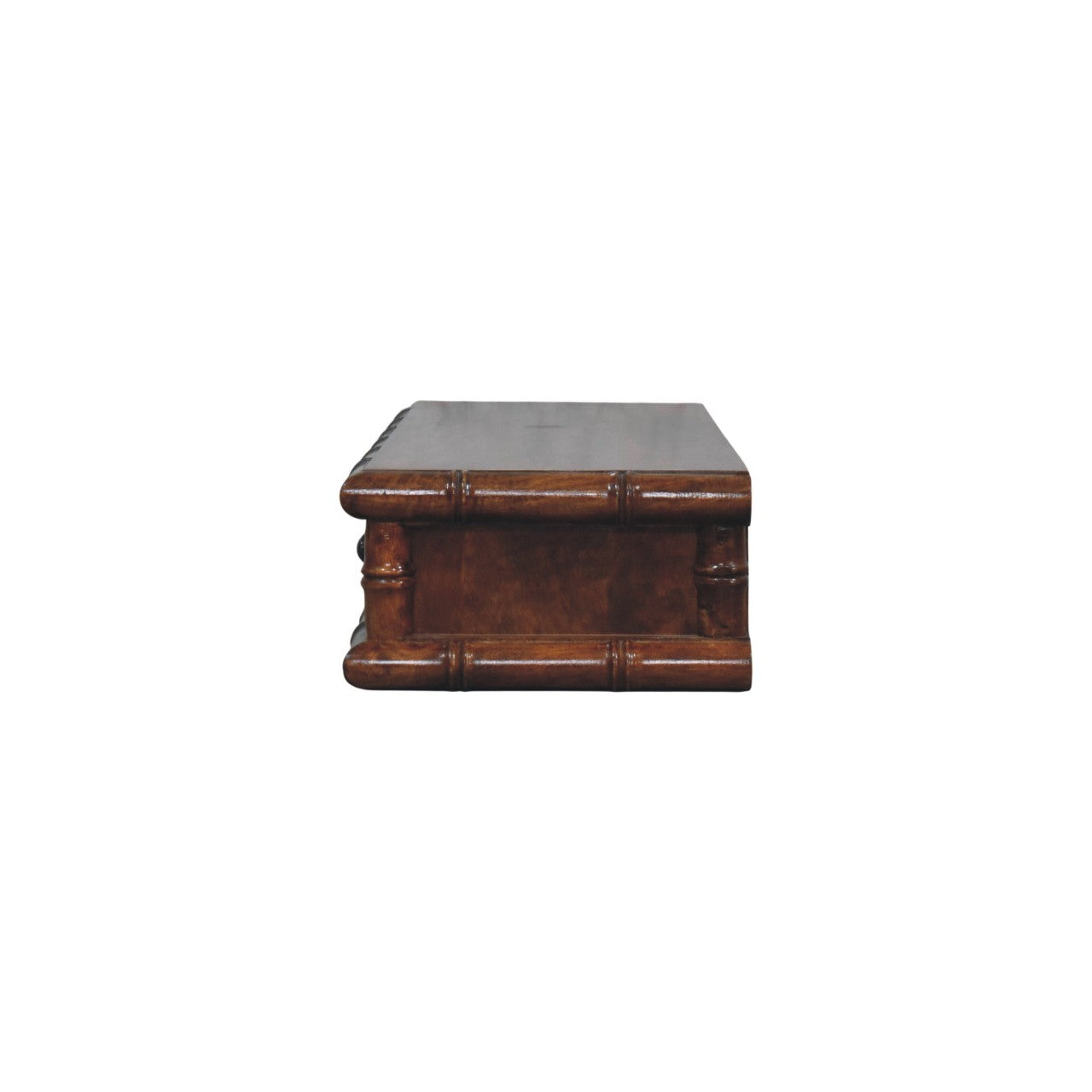 Bamboo Two Drawer Console Table