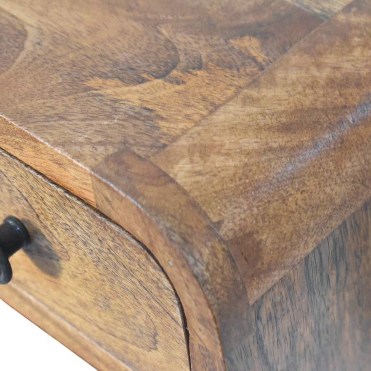 Curved Wall Mounted Nightstand