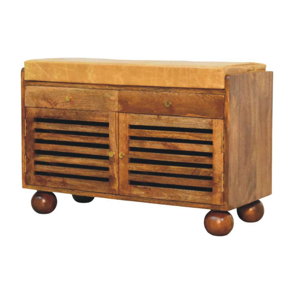 Bola Shoe Storage Bench