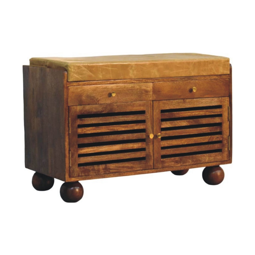 Bola Shoe Storage Bench