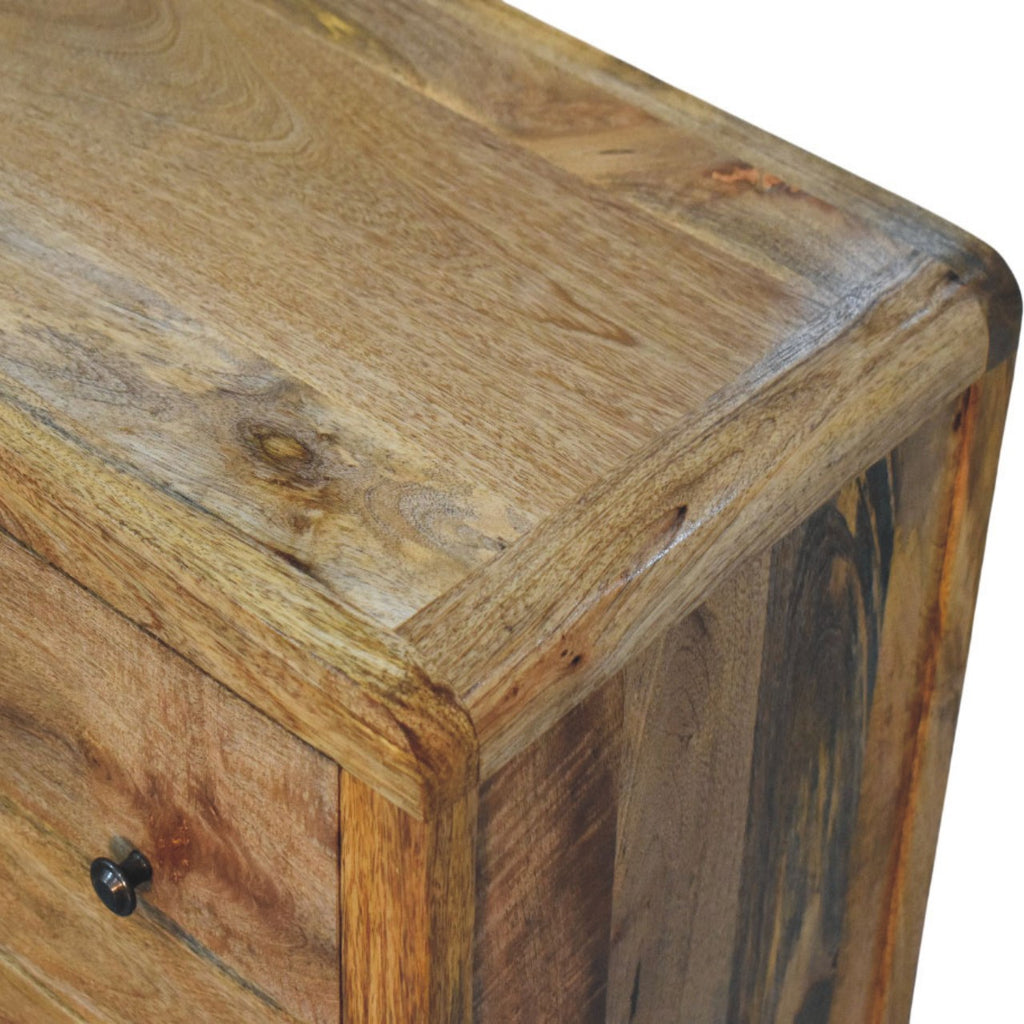 Oakish Three Drawer Chest