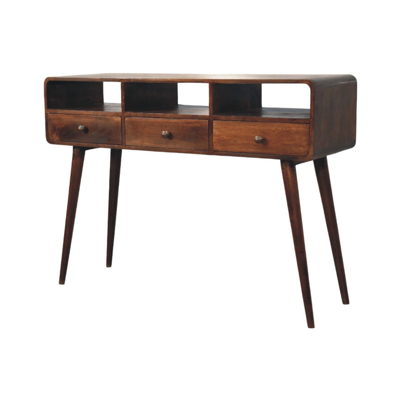 Three Drawer Console Table