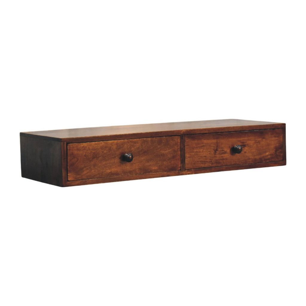 Roasted Almond Slim Console