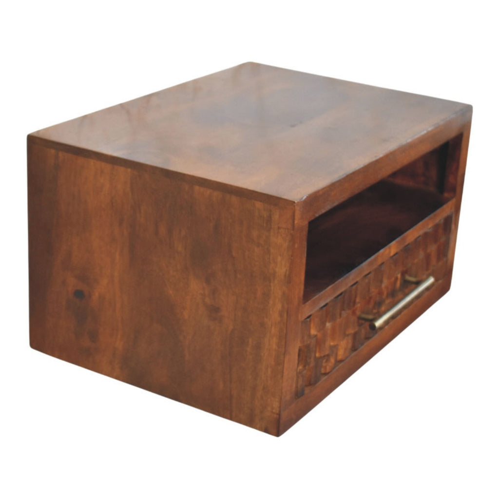 Cadiz Textured Bedside Table