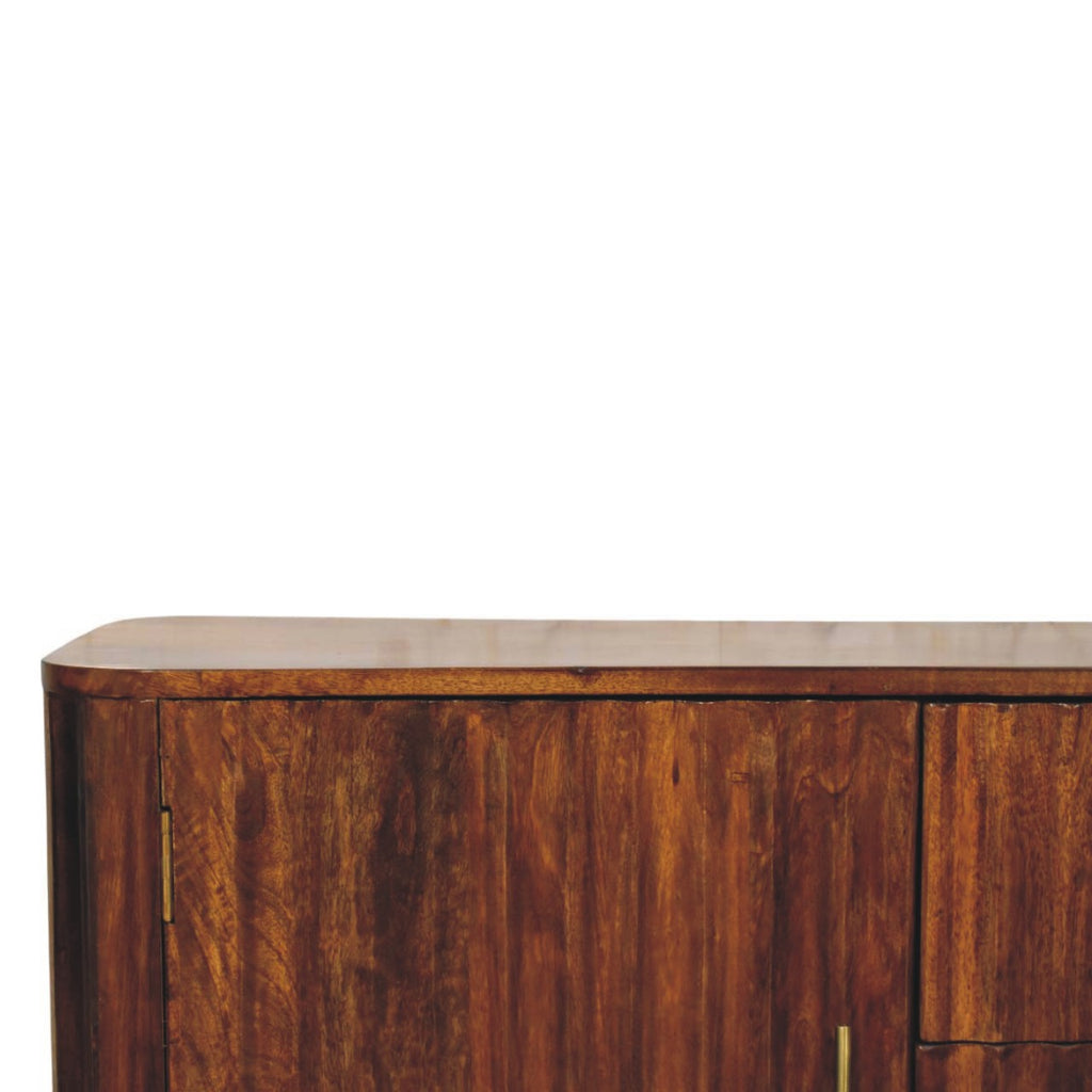 Chestnut Curve Sideboard