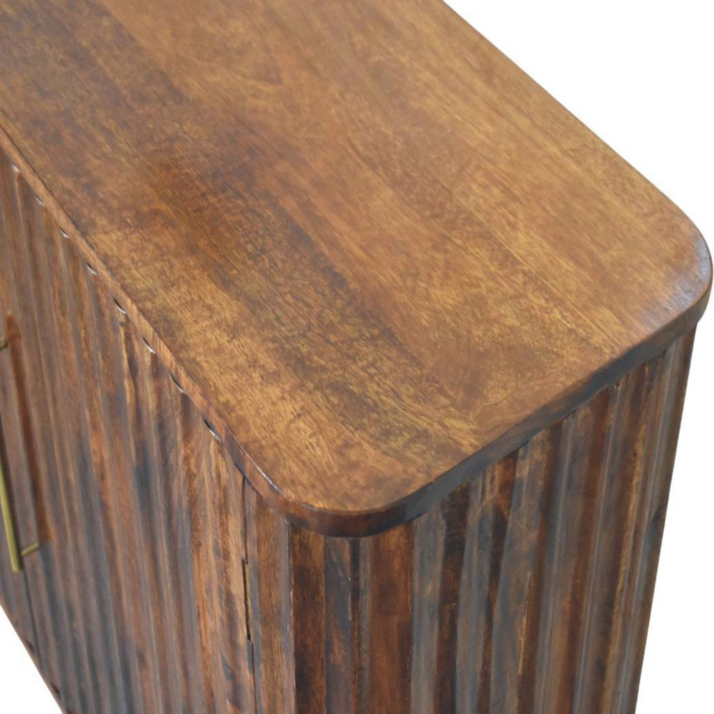 Chestnut Curve Sideboard